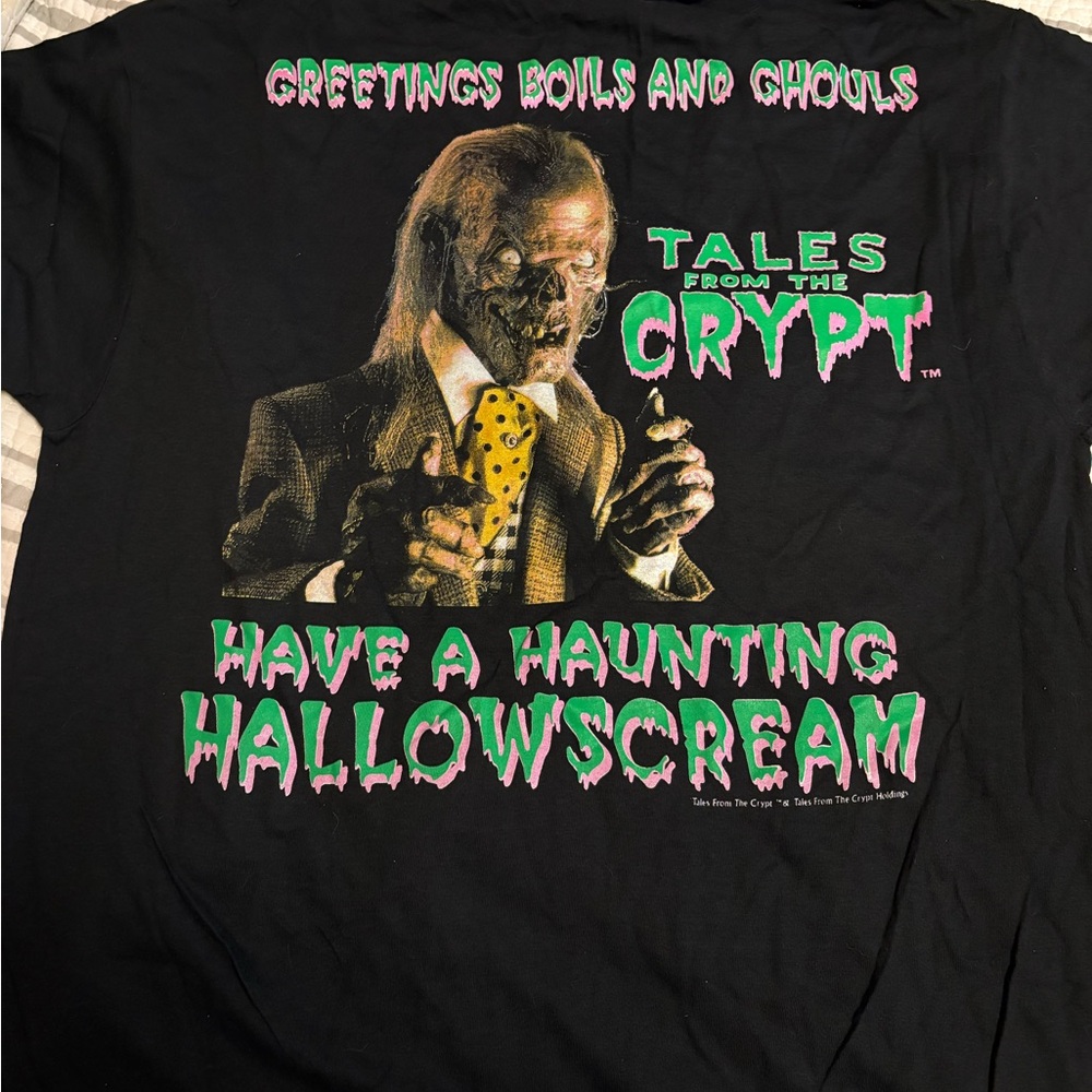 Tales from the Crypt Black Graphic T-Shirt